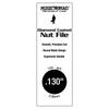 MUSIC NOMAD Diamond Coated Nut MN665 File, .130 Inch,