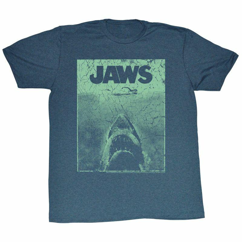 

Jaws Green Poster Logo T-Shirt 4XL
