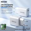 Wekome Thor 12W Fast Charger for Apple & Huawei Phones, 5V/2.4A Compatibility