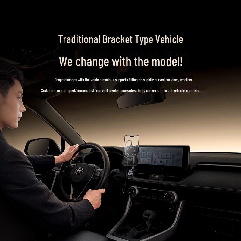 Baseus Magnetic Wireless Charging Car Phone Holder