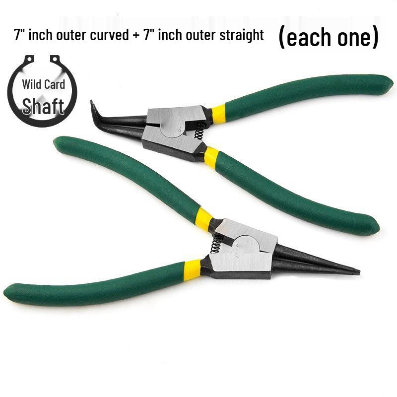 Industrial-Grade Multifunctional Snap Ring Pliers Set for Internal & External Use