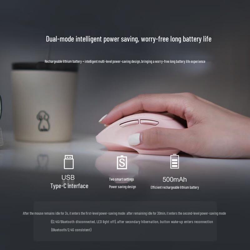 ThundeRobot Wireless Dual-Mode Silent Mouse