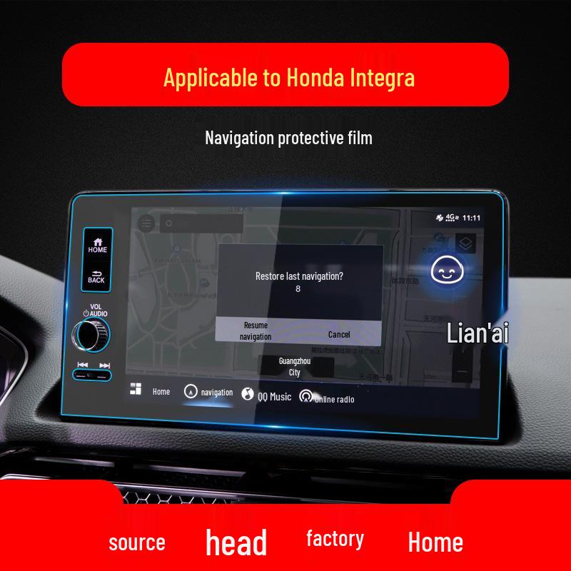Honda Lingpai Navigation & Elysion Console Screen Protector: Fits 25 Instrument Models