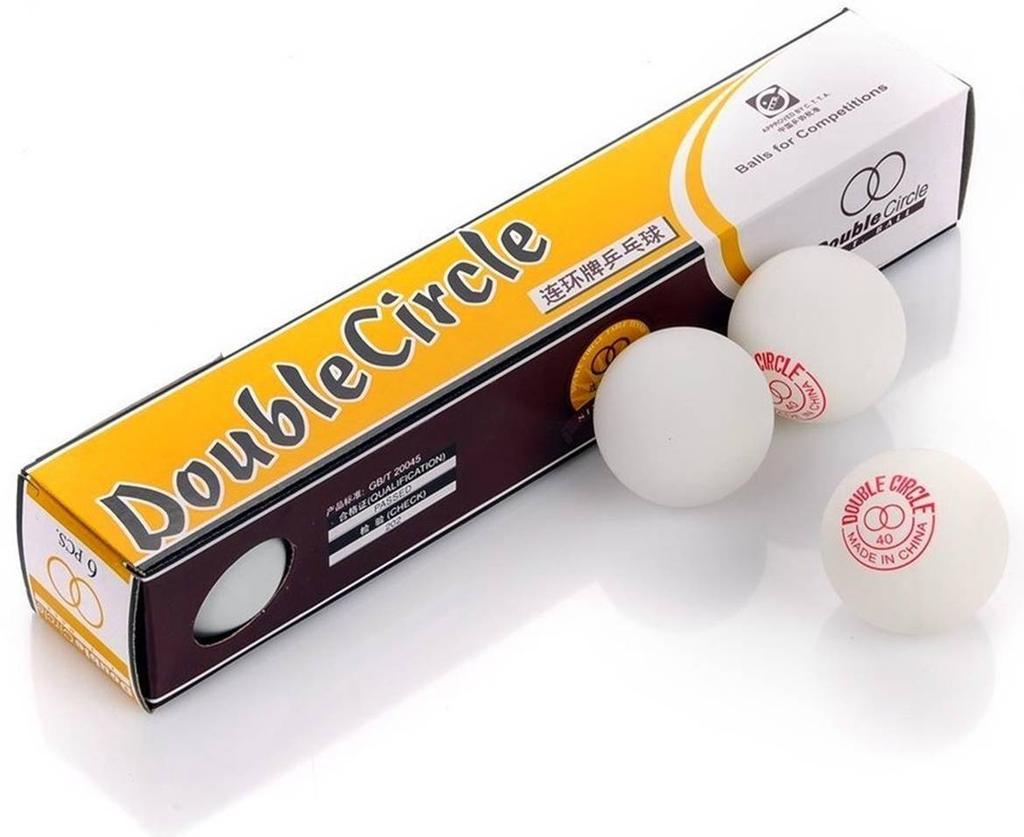 Palline Da Ping Pong Double Circle x6