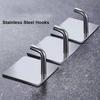 Wall Hook Hanger Adhesive Key Holder Towel Shelf Robe Storage Rack Multi-purpose Sticky Load-bearing for Home Kitchen