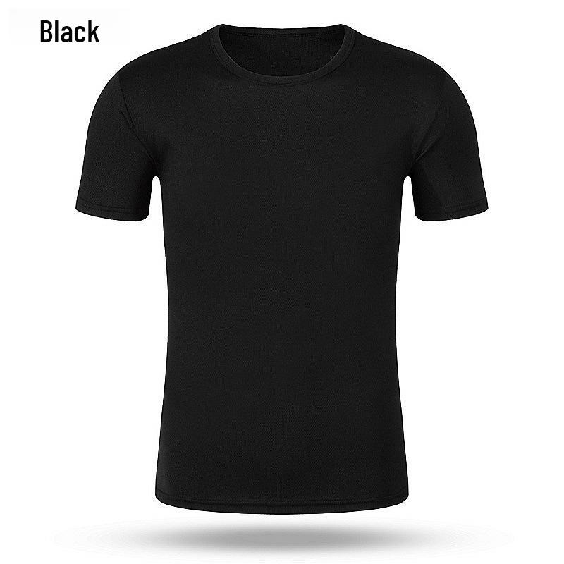 Custom Quick-Dry Round-Neck T-Shirts: Short-Sleeve Class Uniforms, Election Shirts, Summer Workwear, Cultural Shirts with Printed Logos