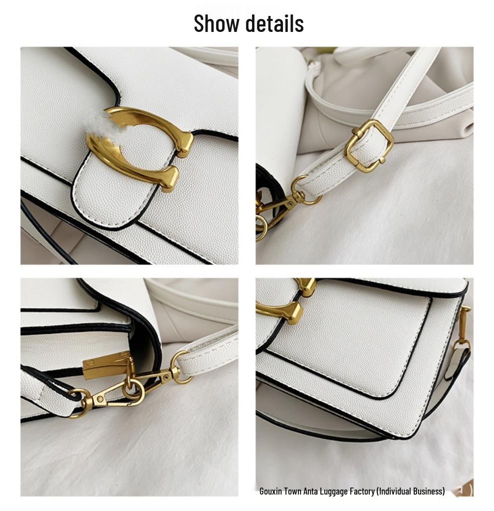 Trendige einfarbige Damen-Unterarm-Umhängetasche - Hochwertig, vielseitig, schlichtes Design