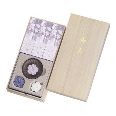 Uno Chiyo īpaši atlasīta gaišas tintes ķiršu peldošā svece, kas izgatavota no Cherry Blossom Less New Bon sēru festivāla vīraks, ziedi, komplekts,