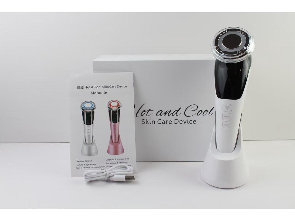 EMS Microcurrent Face Lifting & Firming Photon Rejuvenation Hot & Cold Beauty Device