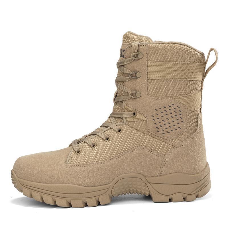 Outdoor special forces training military boots large size tactical boots wear-resistant combat boots hiking desert mountaineering boots