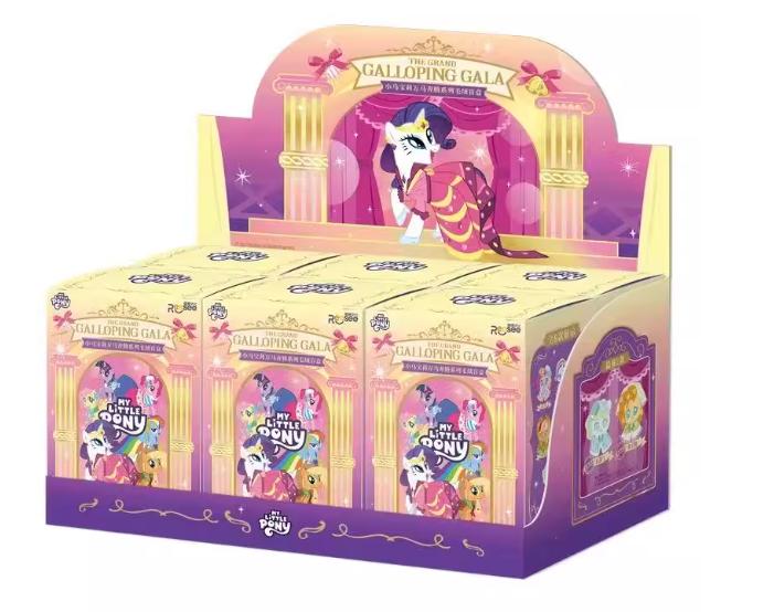 Hot Genuine My Little Pony The Grand Galloping Gala Series Plush Dolls Blind Box Trendy Surprise Stuffed Pendents Surprise Gift