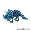 3D Printed Chinese Dragon Rotatable Dragons Kid Gifts Realistic Dragon Statue Landscaping Decoration Printed Figures Animals