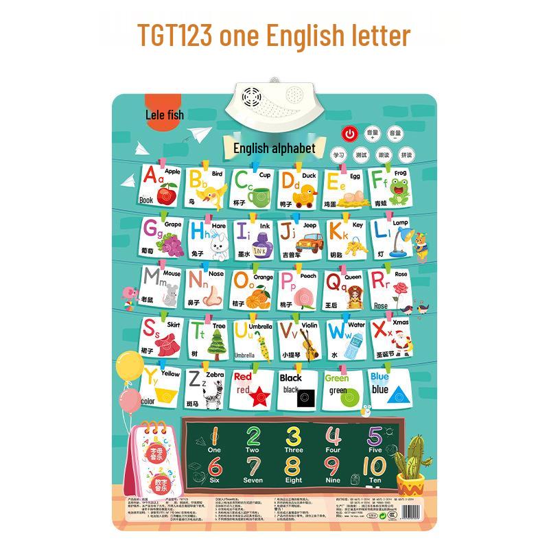 

Lelefish Развивающая говорящая и читающая игрушка для малышей: Диаграмма звуков сцены, Пиньинь, Числовая головоломка