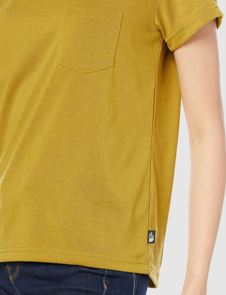 The North Face Short Sleeve Pocket Matcha Size NTW32148 Women's Tee, Green, L,