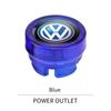 For VW Car Cigarette Lighter Dust Cover Dustproof Cap Plug Car Styling for VW Tiguan Polo Golf 7 Jetta Interior Mouldings XTKH-A325