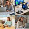 Wireless Mouse with a Moe Hamster Animal Dual Quiet USB Compatible with and MacBooks Appearance, Soundless, Modes, Operation, Receiver, Energy-Saving,
