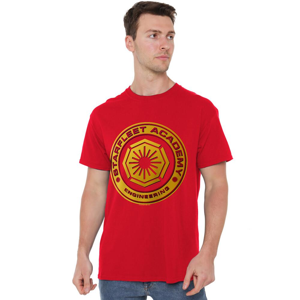 Star Trek Engineering T-Shirt S-4XL Red XXXL