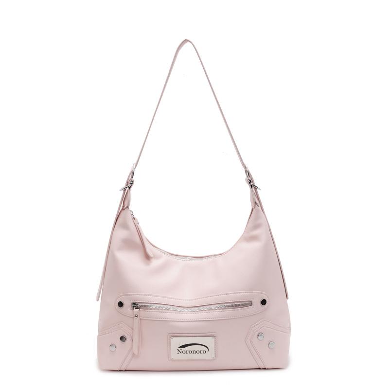 

Вместительная сумка через плечо с широким плечевым ремнем, новая модная сумка розовый