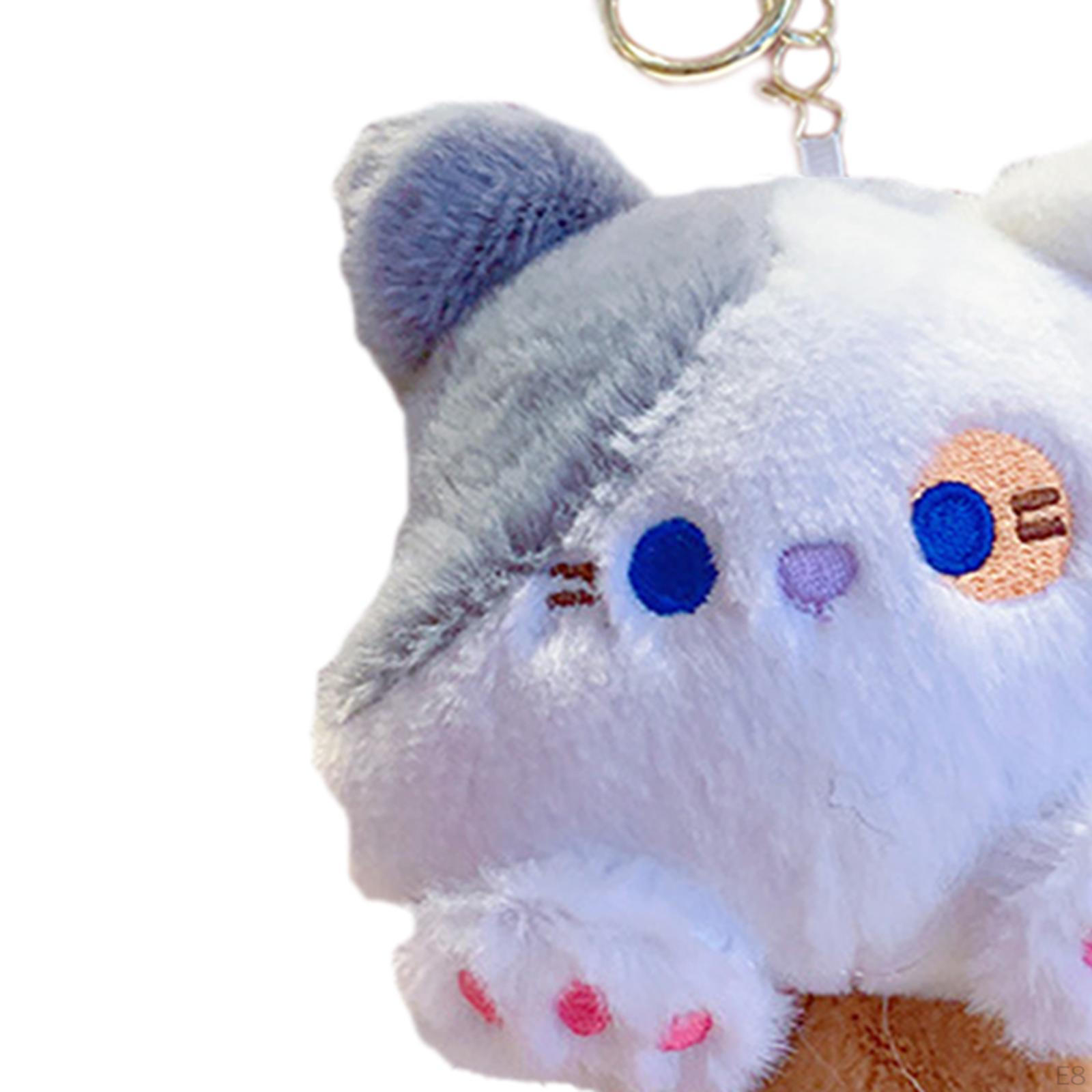 Плюшевая кукла-подвеска для ключей от машины для рюкзака — фото 6
