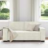 2 Seater Sofa Cream 180 X 78 X 84 Cm Velvet