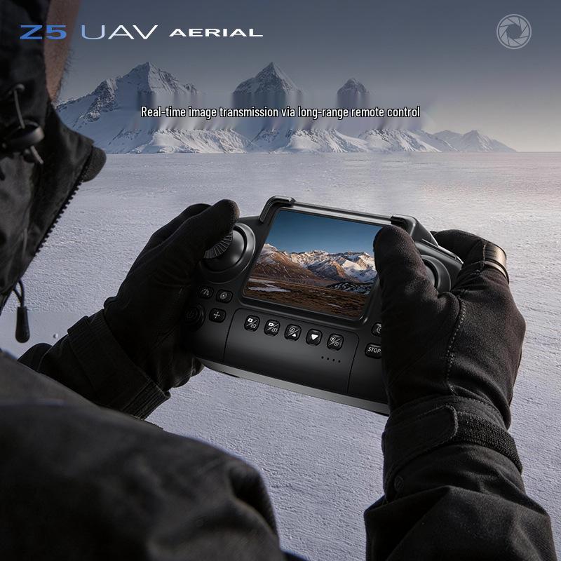 New Z5 Drone: Dual Camera, Screen Remote, Optical Flow, Altitude Hold, Long Battery, HD Aerial Photography.
