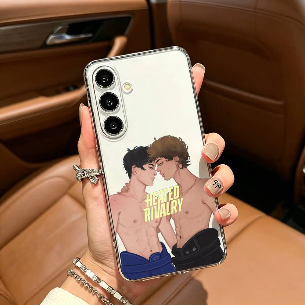Shane Ilya  H-Heated R-Rivalry Love  Clear Phone Case for Samsung Galaxy A71, A70, A52, A51, A40, A30