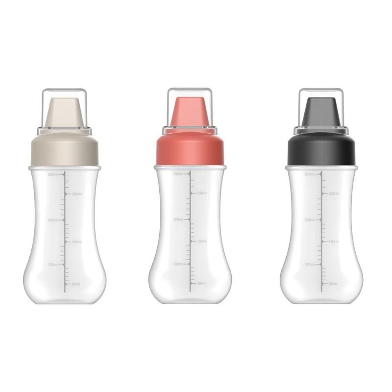 

350ML Porous Squeeze Sauce Bottle Kitchen Bottles Ketchup Container for Salad Dressing BBQ Sauces Oil Ketchup Container TWZH01