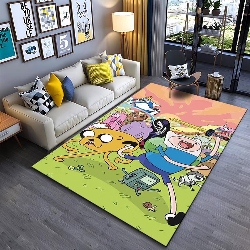 Colorful Twenty One Pilots Aesthetic Area Rug, Non-Slip Washable Throw Carpet for Living Room Bedroom Entryway Home - Vintage Style