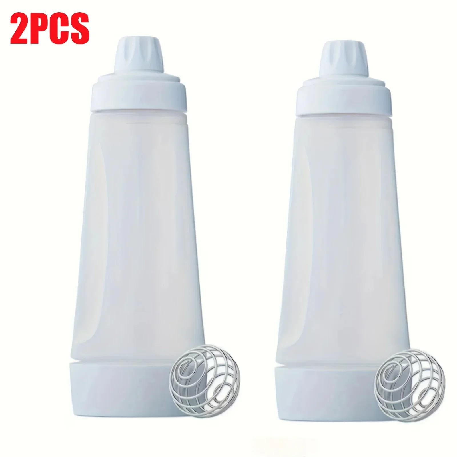 

Бутылка для теста для блинов, миксер Battler с шариком блендера, проволочный венчик для ресторана, выпечки блинов, кексов, кексов, блинов и многого другого