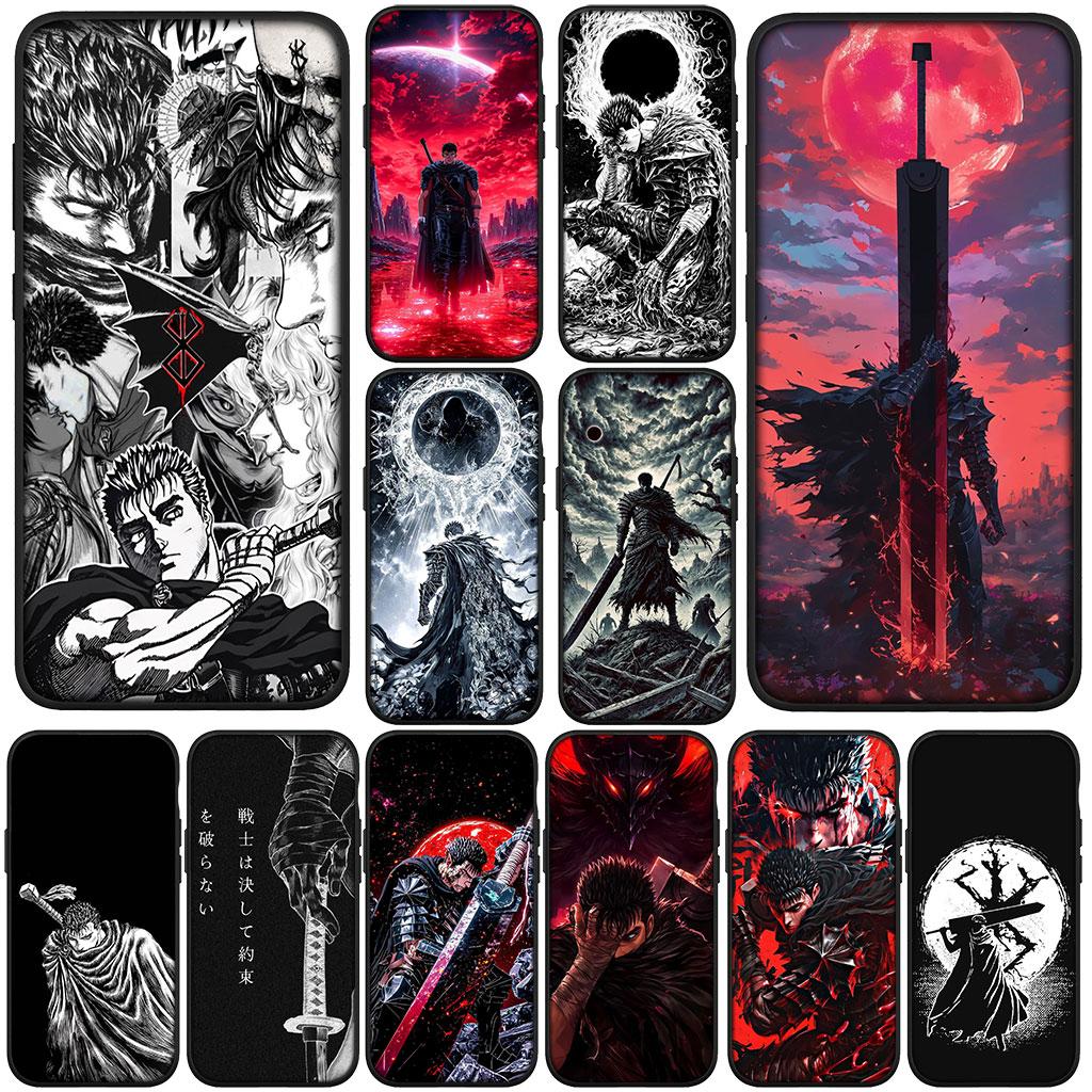 Wallpaper Berserk Anime Guts Phone Cover for Motorola Moto Edge 50 One 30 Fusion 40 neo Ultra Pro 20 Lite G85 G84 E15 E14 Case
