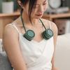 Tragbarer Nackenventilator Mini USB-Aufladung Freihändig Klingenloser Hängender Nackenventilator mit Aromatherapie
