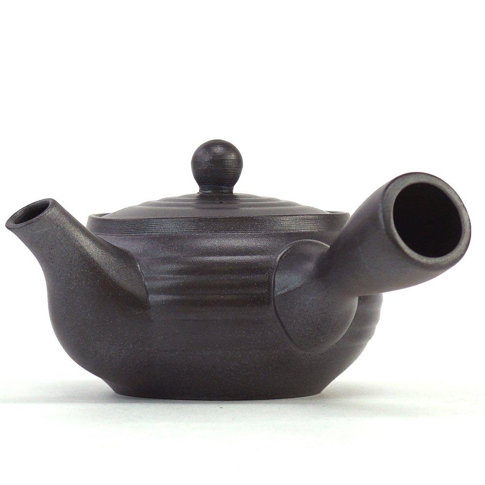 Maruyoshi Pottery Banko Ware Flat Teapot, 1.5cm (with mesh bottom), Yogan, B7436