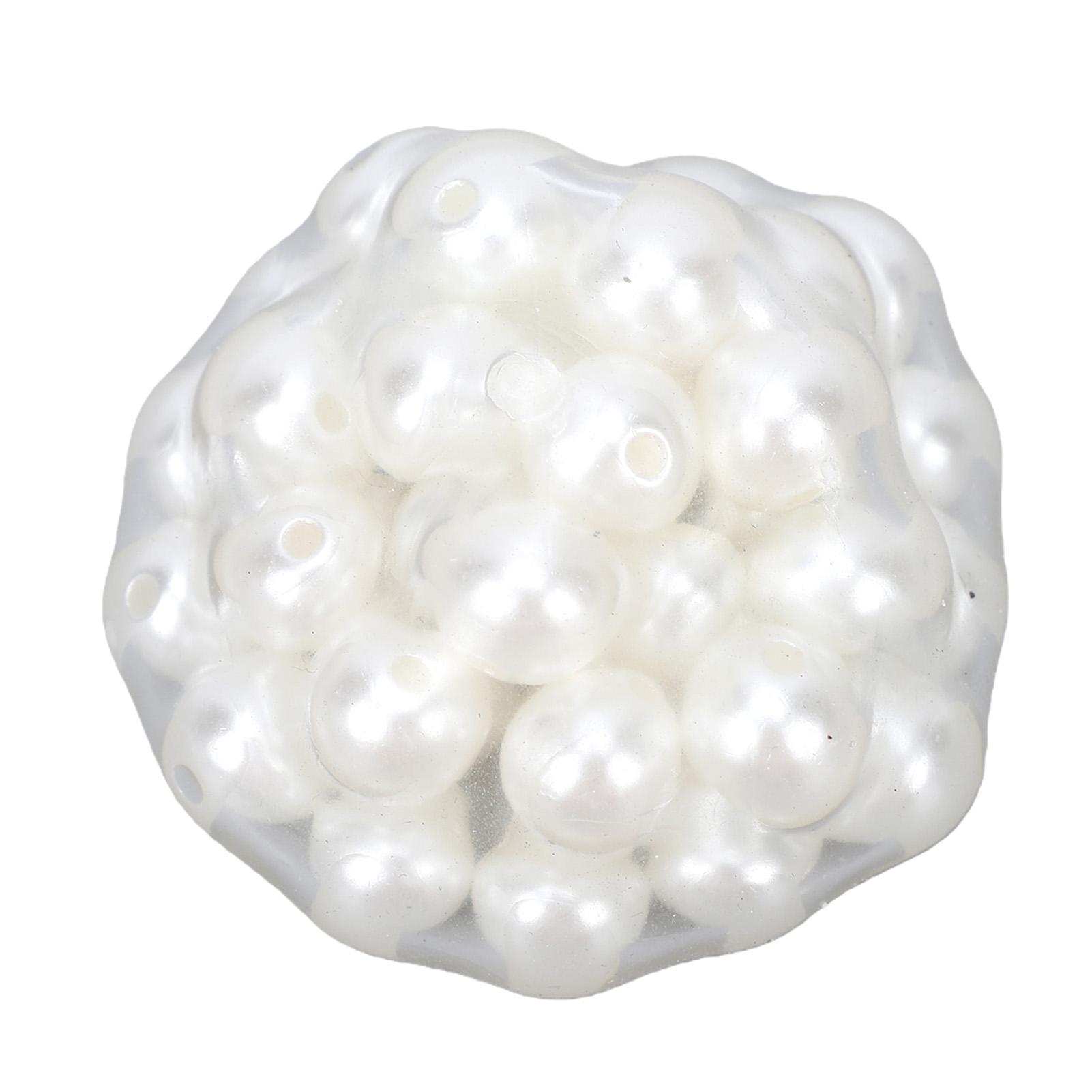 

Stress Ball Increase Entertainment Squeezing Stress Relief Ball Slow Rise Sensory Toys with Glass Beads Filling