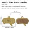 2 Pairs VXM Mountain Bike Disc Brake Pads for Sram Maven ULT/SLV/BRZ/BSE Hydraulic Caliper