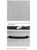 Junhao Three-Compartment Foldable Laundry & Toy Storage Basket with Silent Casters & Extended Handle