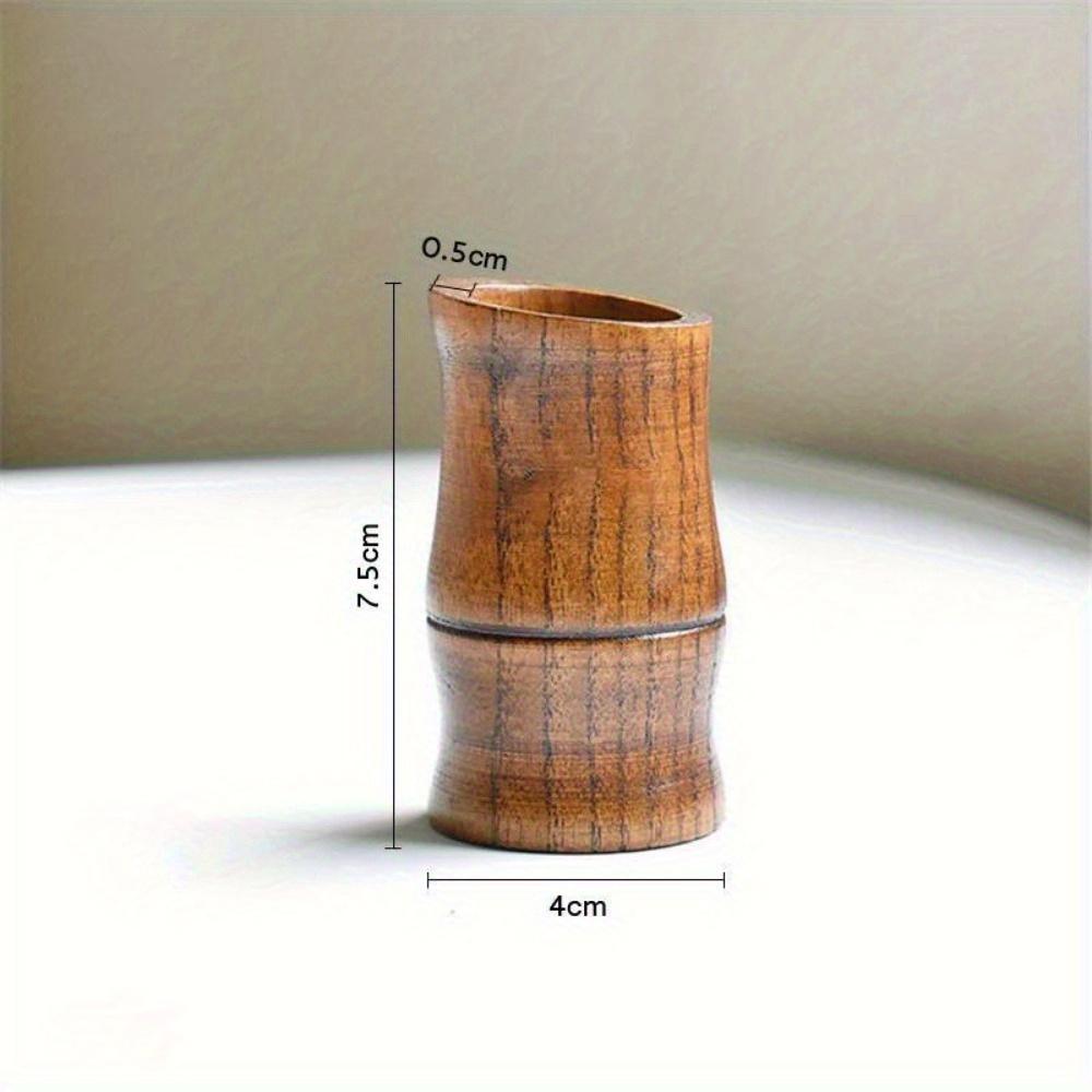 1PC Wood Toothpick Storage Box Cylinder Tooth Pick Holder Home Kitchen Decoration Accessories