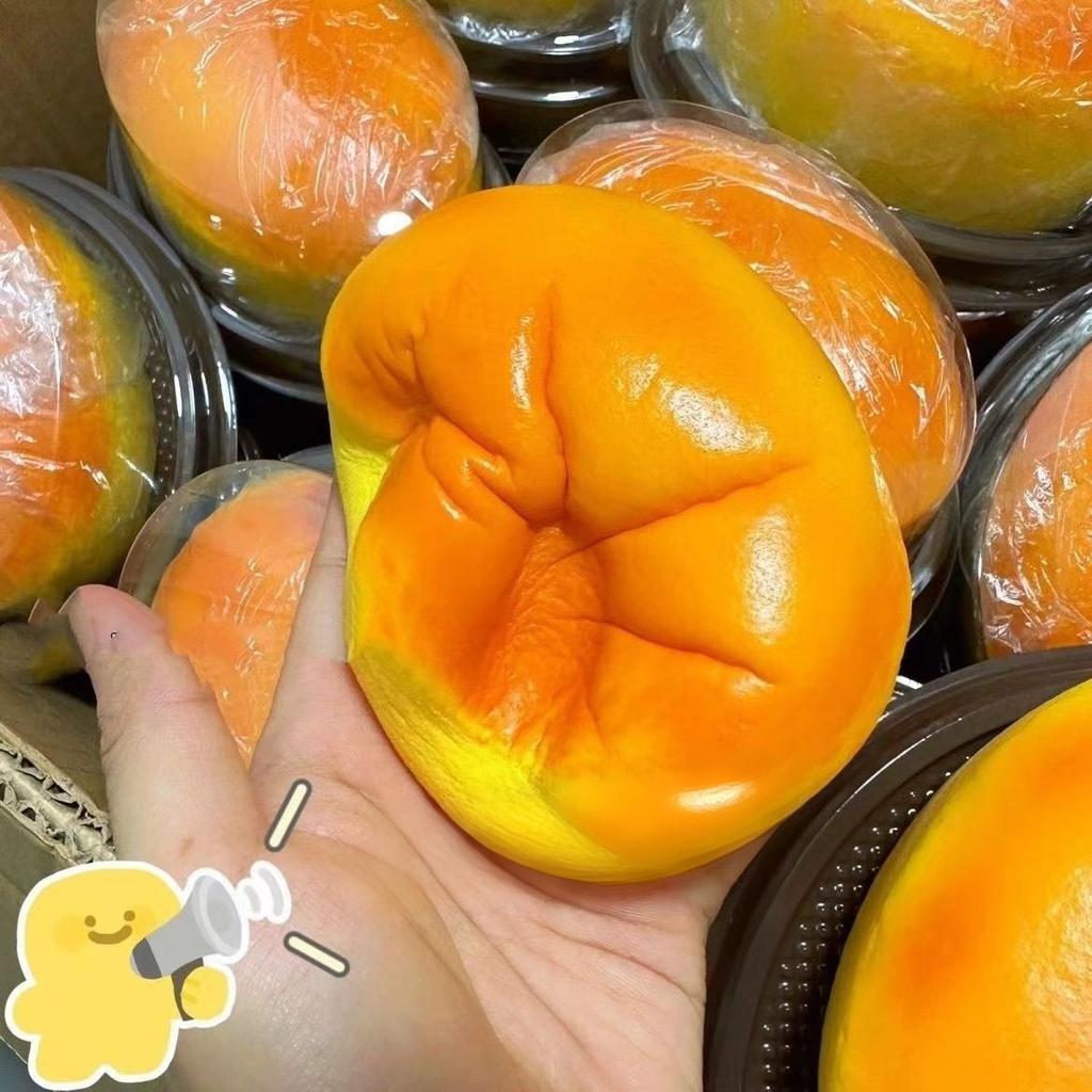 Simulated Cheese Cake Squishy Slow Rebound Decompression Toys Matcha Bread Sensory Fidget Soft Stress Relief Toy Squeeze Toys