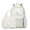 Kulomi schoolbag Yugui dog backpack, junior high school boys and girls, large-capacity Korean version casual backpack
