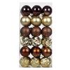 36PCS Hanging Design Xmas Tree Ornaments Tree Decor Set Christmas Pendent Ornaments  For Home Decor