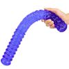 Blue Double-headed Gold Hoop for Women's Double-headed Dildo Oversized Thick and Long Dildo Anal Plug