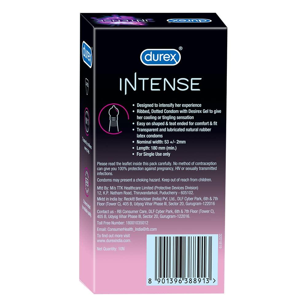 Durex Intense Condoms, 10S