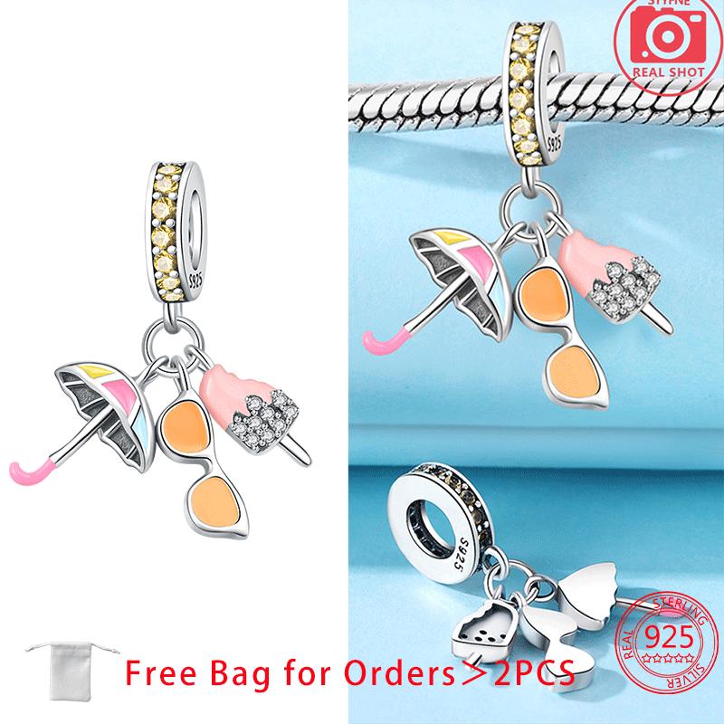

Authentic Original Copper Metal Summer Coconut Cocktail Red Wine Coffee Charm Bead Components Bead Components Pendant Bead Component Compatible With