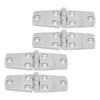 4pcs Marine Door Hinge 102 X 38mm Rustproof Stainless Steel Boat Hatch Hinge for Yachets