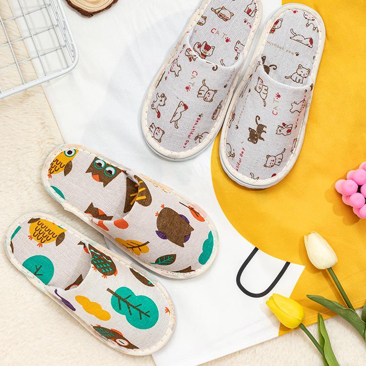 Children's Non-Slip Disposable Slippers for Hotel, Travel, and Home