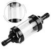 Zubehör Kraftstofffilter 1 Stück 5/16" Praktisch Wiederverwendbar 8mm Teile Motorrad Ersatz 5/16" Chrom Und Glas
