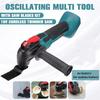 170W Electric Cordless Oscillator, Home Pruning Saw Multi-function Trimmer/Shovel/Cutting Saw Tools For 18V/21V Makita Battery