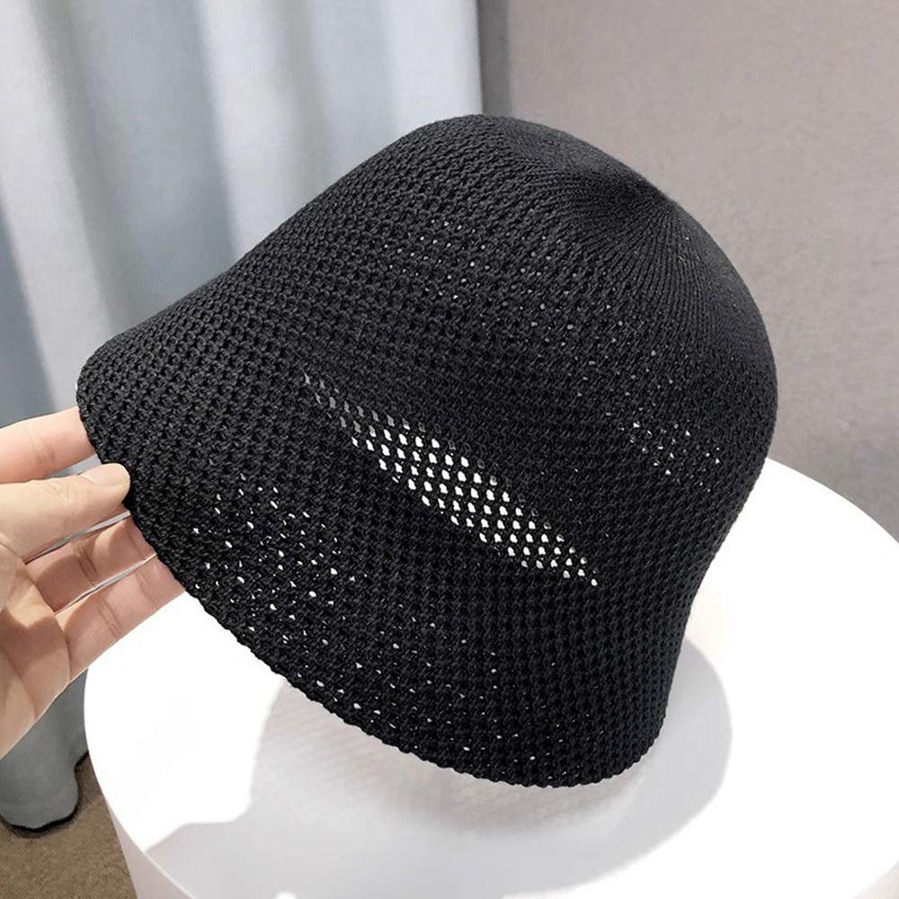 Hollow Out Fisherman's Hat Breathable Sun Hat New Fashion Fisherman Cap  Spring Summer
