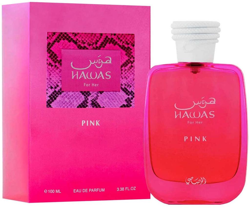 Rasasi Hawas Pink eau de parfum 100ml woman