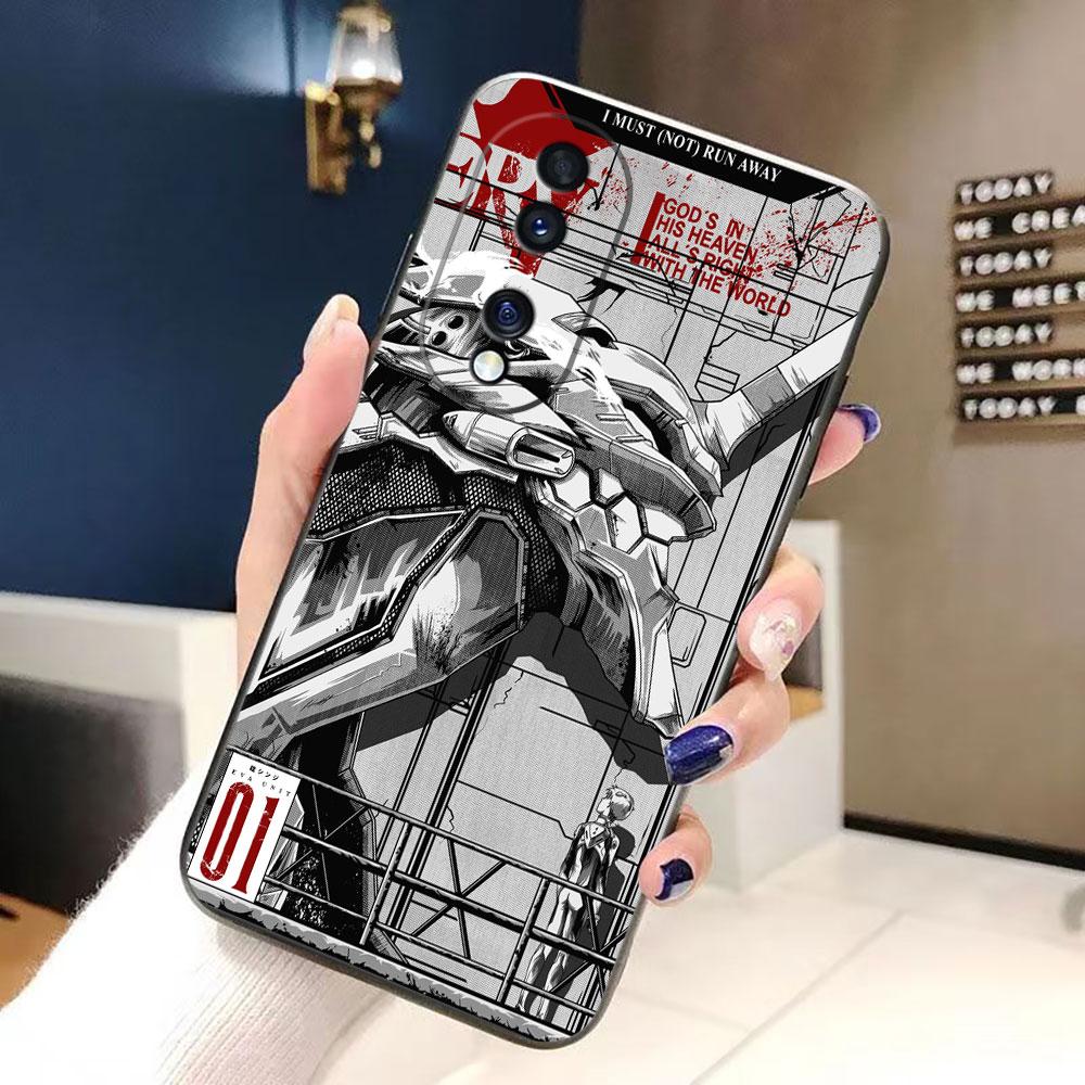 N-Neon G-Genesis E-Evangelion Phone Case For VIVO Y04 Y15S Y16 Y17S Y19S Y21 Y22S Y28 Y29 Y35 Y36 Y39 Y50 Y51 Y72 Y93 Y100 Cover