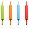 1PC Household Silicone Rolling Pins Plastic Handles Rolling Pins Baking & Pastry Tools Food Making Kitchen Tools